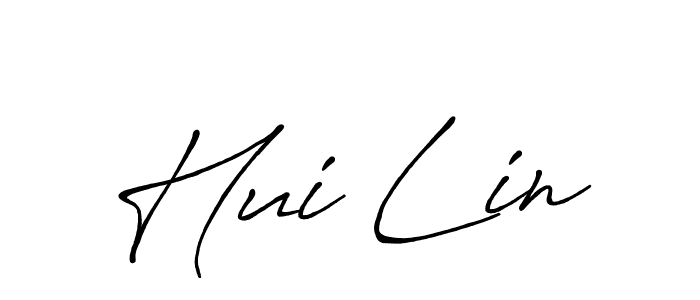 Make a beautiful signature design for name Hui Lin. Use this online signature maker to create a handwritten signature for free. Hui Lin signature style 7 images and pictures png