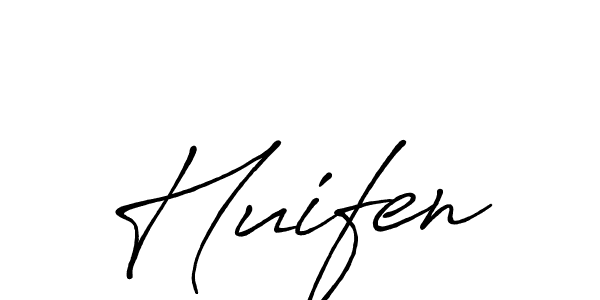 Also we have Huifen name is the best signature style. Create professional handwritten signature collection using Antro_Vectra_Bolder autograph style. Huifen signature style 7 images and pictures png