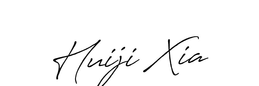 You should practise on your own different ways (Antro_Vectra_Bolder) to write your name (Huiji Xia) in signature. don't let someone else do it for you. Huiji Xia signature style 7 images and pictures png