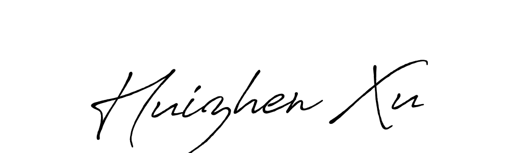 Design your own signature with our free online signature maker. With this signature software, you can create a handwritten (Antro_Vectra_Bolder) signature for name Huizhen Xu. Huizhen Xu signature style 7 images and pictures png