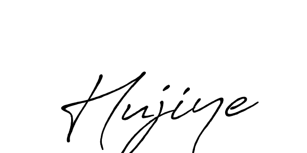 if you are searching for the best signature style for your name Hujiye. so please give up your signature search. here we have designed multiple signature styles  using Antro_Vectra_Bolder. Hujiye signature style 7 images and pictures png