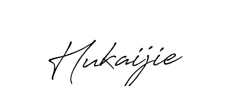 if you are searching for the best signature style for your name Hukaijie. so please give up your signature search. here we have designed multiple signature styles  using Antro_Vectra_Bolder. Hukaijie signature style 7 images and pictures png