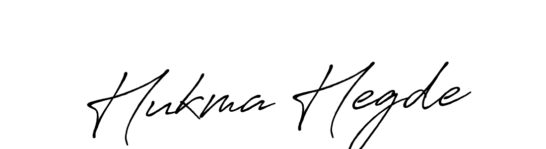 Use a signature maker to create a handwritten signature online. With this signature software, you can design (Antro_Vectra_Bolder) your own signature for name Hukma Hegde. Hukma Hegde signature style 7 images and pictures png