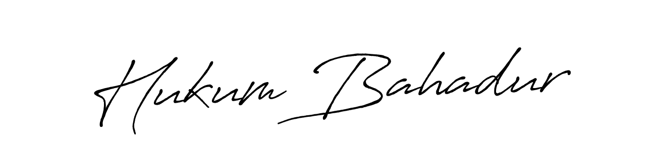 Also You can easily find your signature by using the search form. We will create Hukum Bahadur name handwritten signature images for you free of cost using Antro_Vectra_Bolder sign style. Hukum Bahadur signature style 7 images and pictures png