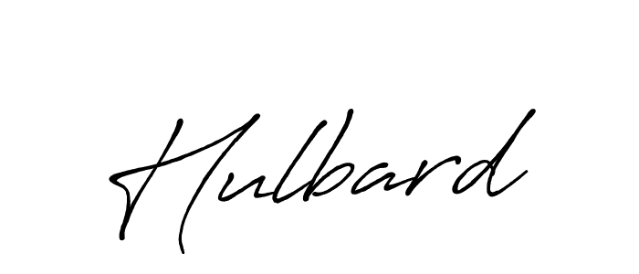 Create a beautiful signature design for name Hulbard. With this signature (Antro_Vectra_Bolder) fonts, you can make a handwritten signature for free. Hulbard signature style 7 images and pictures png