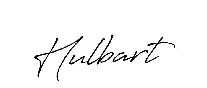 Use a signature maker to create a handwritten signature online. With this signature software, you can design (Antro_Vectra_Bolder) your own signature for name Hulbart. Hulbart signature style 7 images and pictures png