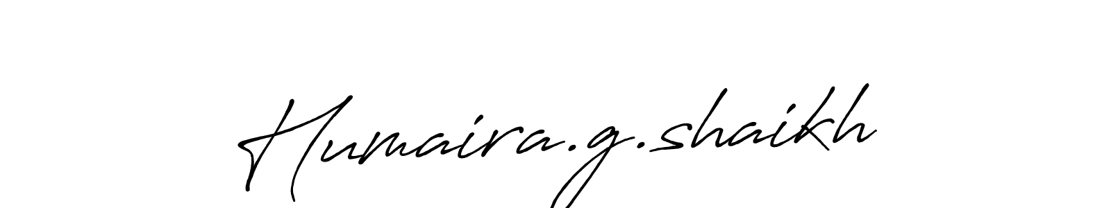 Also You can easily find your signature by using the search form. We will create Humaira.g.shaikh name handwritten signature images for you free of cost using Antro_Vectra_Bolder sign style. Humaira.g.shaikh signature style 7 images and pictures png