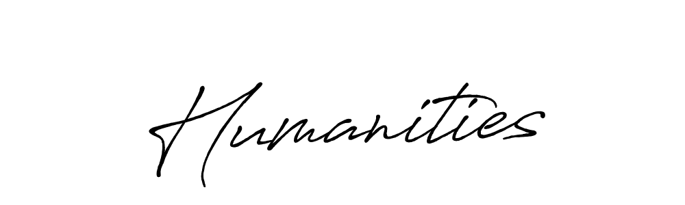 Similarly Antro_Vectra_Bolder is the best handwritten signature design. Signature creator online .You can use it as an online autograph creator for name Humanities. Humanities signature style 7 images and pictures png
