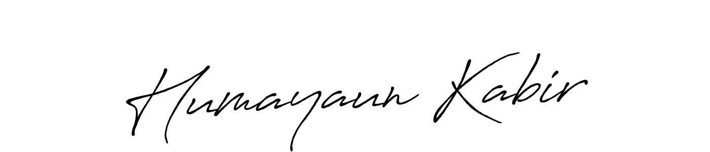 How to make Humayaun Kabir signature? Antro_Vectra_Bolder is a professional autograph style. Create handwritten signature for Humayaun Kabir name. Humayaun Kabir signature style 7 images and pictures png