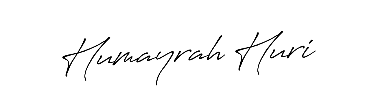 How to make Humayrah Huri signature? Antro_Vectra_Bolder is a professional autograph style. Create handwritten signature for Humayrah Huri name. Humayrah Huri signature style 7 images and pictures png