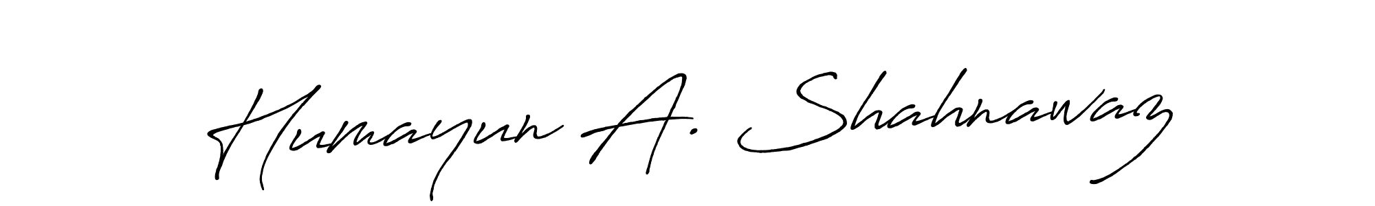 This is the best signature style for the Humayun A. Shahnawaz name. Also you like these signature font (Antro_Vectra_Bolder). Mix name signature. Humayun A. Shahnawaz signature style 7 images and pictures png