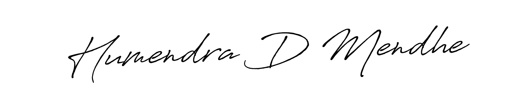 Once you've used our free online signature maker to create your best signature Antro_Vectra_Bolder style, it's time to enjoy all of the benefits that Humendra D Mendhe name signing documents. Humendra D Mendhe signature style 7 images and pictures png
