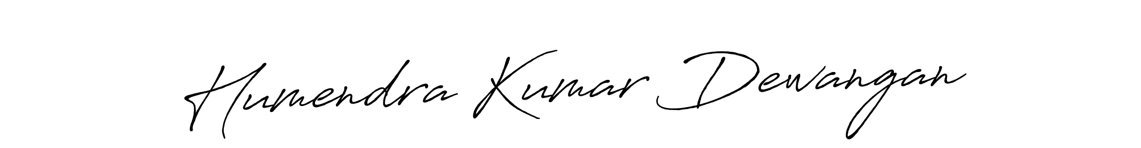 Also we have Humendra Kumar Dewangan name is the best signature style. Create professional handwritten signature collection using Antro_Vectra_Bolder autograph style. Humendra Kumar Dewangan signature style 7 images and pictures png