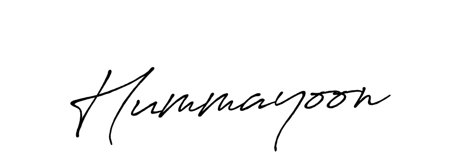 You should practise on your own different ways (Antro_Vectra_Bolder) to write your name (Hummayoon) in signature. don't let someone else do it for you. Hummayoon signature style 7 images and pictures png