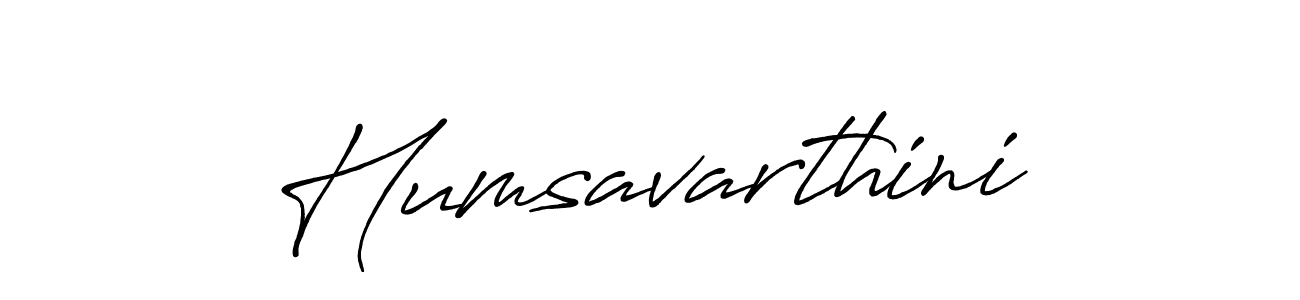 Humsavarthini stylish signature style. Best Handwritten Sign (Antro_Vectra_Bolder) for my name. Handwritten Signature Collection Ideas for my name Humsavarthini. Humsavarthini signature style 7 images and pictures png