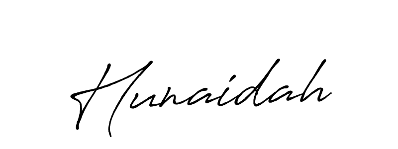 It looks lik you need a new signature style for name Hunaidah. Design unique handwritten (Antro_Vectra_Bolder) signature with our free signature maker in just a few clicks. Hunaidah signature style 7 images and pictures png