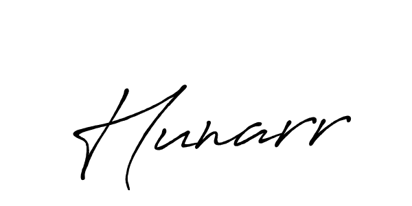 Use a signature maker to create a handwritten signature online. With this signature software, you can design (Antro_Vectra_Bolder) your own signature for name Hunarr. Hunarr signature style 7 images and pictures png