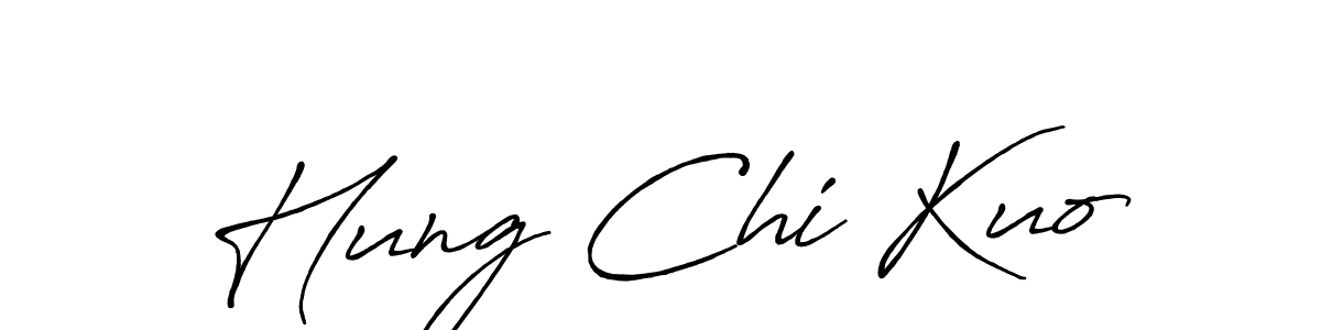 Antro_Vectra_Bolder is a professional signature style that is perfect for those who want to add a touch of class to their signature. It is also a great choice for those who want to make their signature more unique. Get Hung Chi Kuo name to fancy signature for free. Hung Chi Kuo signature style 7 images and pictures png