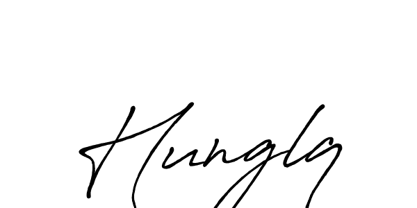 if you are searching for the best signature style for your name Hunglq. so please give up your signature search. here we have designed multiple signature styles  using Antro_Vectra_Bolder. Hunglq signature style 7 images and pictures png