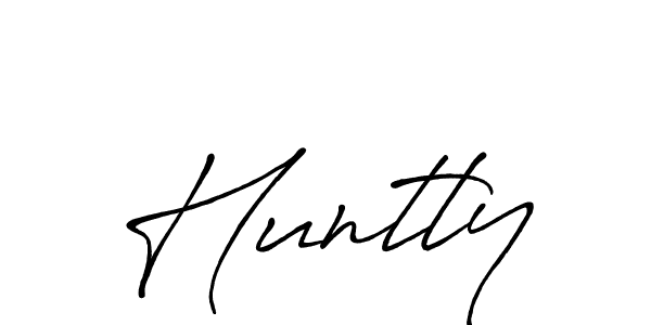 Use a signature maker to create a handwritten signature online. With this signature software, you can design (Antro_Vectra_Bolder) your own signature for name Huntly. Huntly signature style 7 images and pictures png
