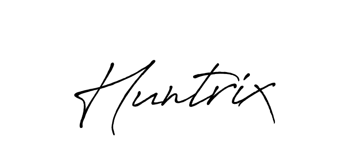 Similarly Antro_Vectra_Bolder is the best handwritten signature design. Signature creator online .You can use it as an online autograph creator for name Huntrix. Huntrix signature style 7 images and pictures png