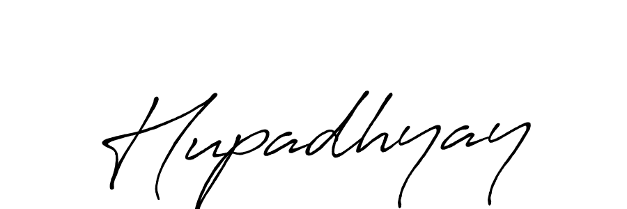 Use a signature maker to create a handwritten signature online. With this signature software, you can design (Antro_Vectra_Bolder) your own signature for name Hupadhyay. Hupadhyay signature style 7 images and pictures png