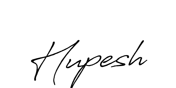 Create a beautiful signature design for name Hupesh. With this signature (Antro_Vectra_Bolder) fonts, you can make a handwritten signature for free. Hupesh signature style 7 images and pictures png