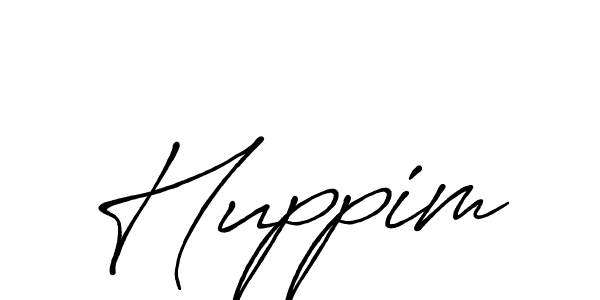 Once you've used our free online signature maker to create your best signature Antro_Vectra_Bolder style, it's time to enjoy all of the benefits that Huppim name signing documents. Huppim signature style 7 images and pictures png