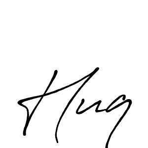 How to make Huq name signature. Use Antro_Vectra_Bolder style for creating short signs online. This is the latest handwritten sign. Huq signature style 7 images and pictures png