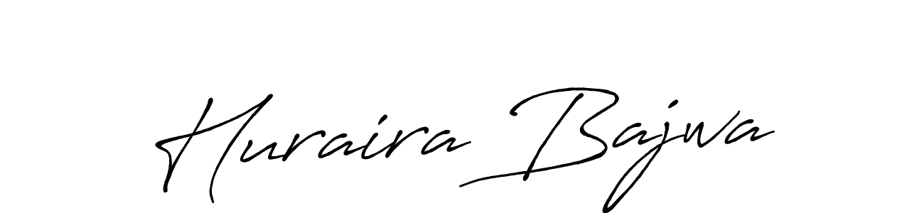 Make a beautiful signature design for name Huraira Bajwa. With this signature (Antro_Vectra_Bolder) style, you can create a handwritten signature for free. Huraira Bajwa signature style 7 images and pictures png