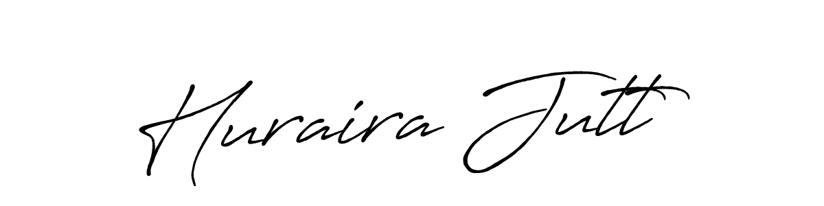 Use a signature maker to create a handwritten signature online. With this signature software, you can design (Antro_Vectra_Bolder) your own signature for name Huraira Jutt. Huraira Jutt signature style 7 images and pictures png