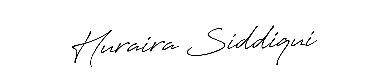 You should practise on your own different ways (Antro_Vectra_Bolder) to write your name (Huraira Siddiqui) in signature. don't let someone else do it for you. Huraira Siddiqui signature style 7 images and pictures png