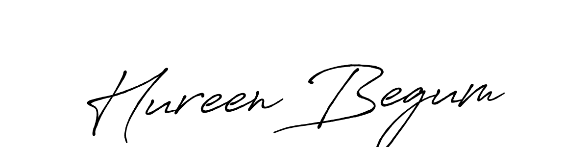 How to Draw Hureen Begum signature style? Antro_Vectra_Bolder is a latest design signature styles for name Hureen Begum. Hureen Begum signature style 7 images and pictures png