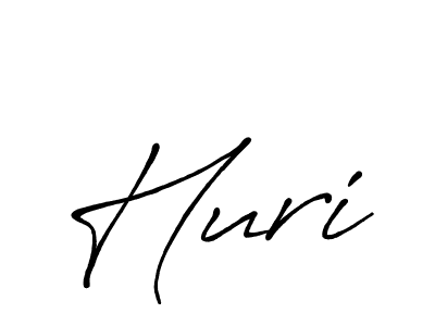 Use a signature maker to create a handwritten signature online. With this signature software, you can design (Antro_Vectra_Bolder) your own signature for name Huri. Huri signature style 7 images and pictures png