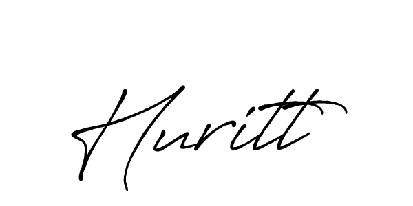 How to make Huritt name signature. Use Antro_Vectra_Bolder style for creating short signs online. This is the latest handwritten sign. Huritt signature style 7 images and pictures png