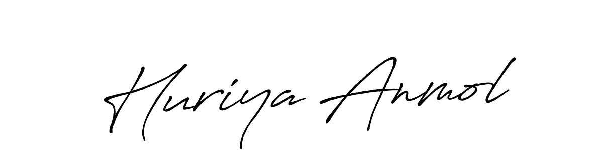 Make a short Huriya Anmol signature style. Manage your documents anywhere anytime using Antro_Vectra_Bolder. Create and add eSignatures, submit forms, share and send files easily. Huriya Anmol signature style 7 images and pictures png