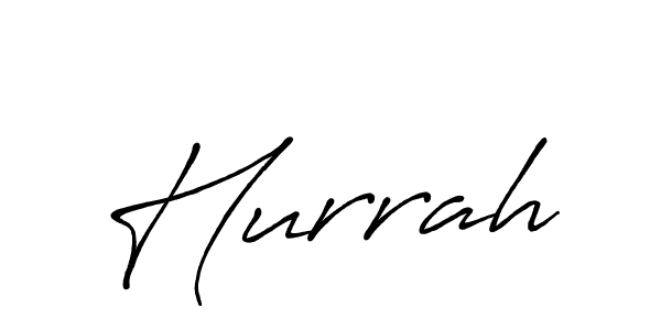 Use a signature maker to create a handwritten signature online. With this signature software, you can design (Antro_Vectra_Bolder) your own signature for name Hurrah. Hurrah signature style 7 images and pictures png