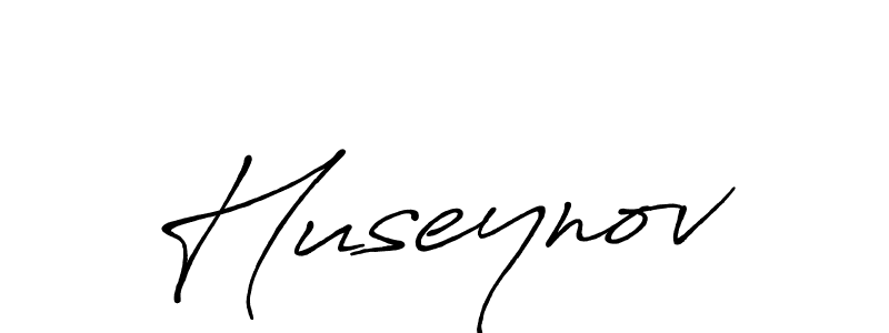 How to make Huseynov name signature. Use Antro_Vectra_Bolder style for creating short signs online. This is the latest handwritten sign. Huseynov signature style 7 images and pictures png