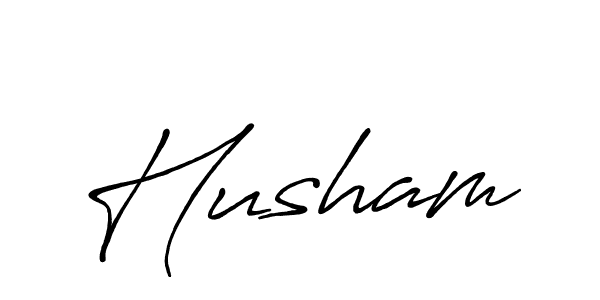 Also we have Husham name is the best signature style. Create professional handwritten signature collection using Antro_Vectra_Bolder autograph style. Husham signature style 7 images and pictures png