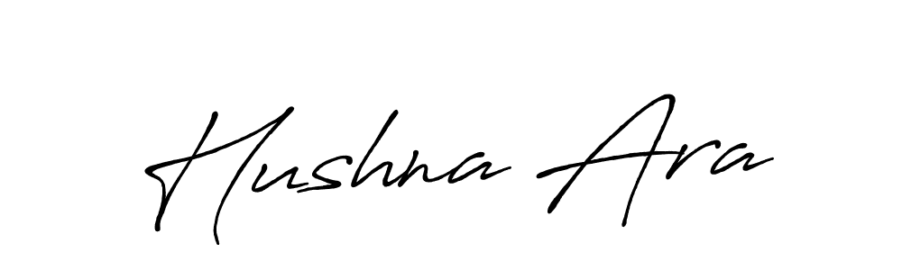 Once you've used our free online signature maker to create your best signature Antro_Vectra_Bolder style, it's time to enjoy all of the benefits that Hushna Ara name signing documents. Hushna Ara signature style 7 images and pictures png