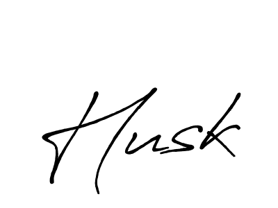 It looks lik you need a new signature style for name Husk. Design unique handwritten (Antro_Vectra_Bolder) signature with our free signature maker in just a few clicks. Husk signature style 7 images and pictures png