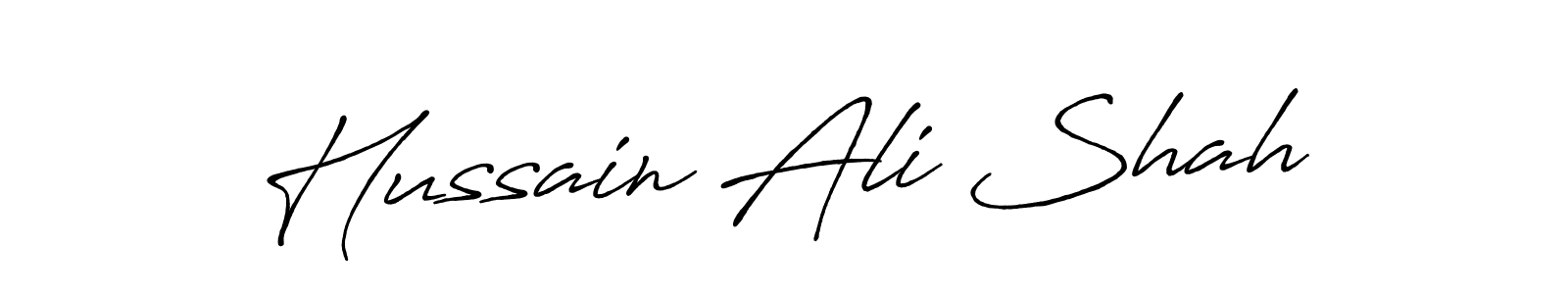 How to make Hussain Ali Shah signature? Antro_Vectra_Bolder is a professional autograph style. Create handwritten signature for Hussain Ali Shah name. Hussain Ali Shah signature style 7 images and pictures png