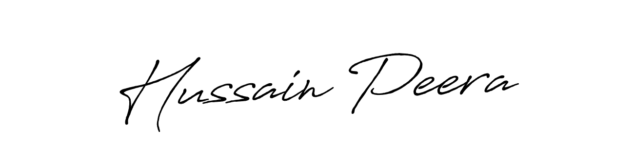 It looks lik you need a new signature style for name Hussain Peera. Design unique handwritten (Antro_Vectra_Bolder) signature with our free signature maker in just a few clicks. Hussain Peera signature style 7 images and pictures png