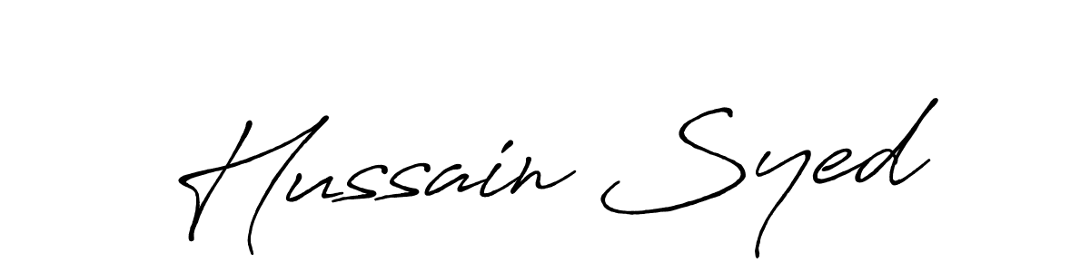 Once you've used our free online signature maker to create your best signature Antro_Vectra_Bolder style, it's time to enjoy all of the benefits that Hussain Syed name signing documents. Hussain Syed signature style 7 images and pictures png