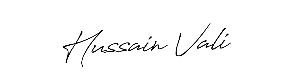 Also You can easily find your signature by using the search form. We will create Hussain Vali name handwritten signature images for you free of cost using Antro_Vectra_Bolder sign style. Hussain Vali signature style 7 images and pictures png