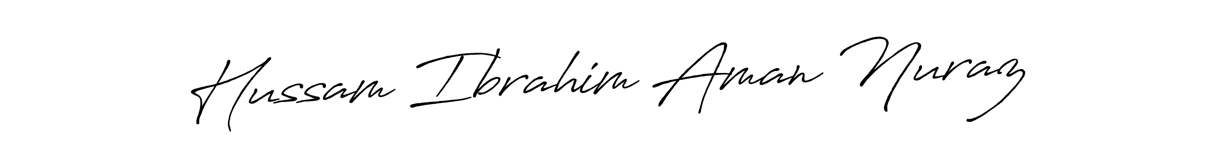 Here are the top 10 professional signature styles for the name Hussam Ibrahim Aman Nuraz. These are the best autograph styles you can use for your name. Hussam Ibrahim Aman Nuraz signature style 7 images and pictures png