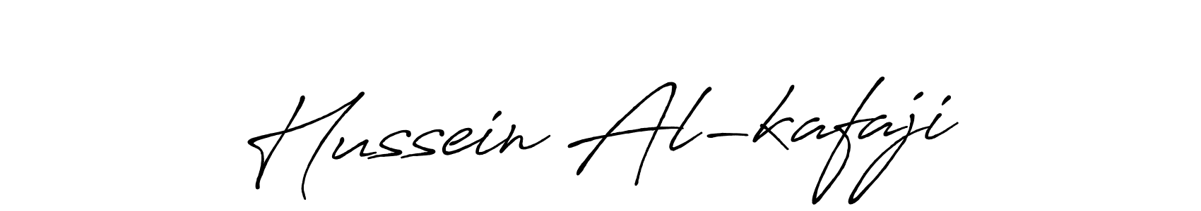 Also we have Hussein Al-kafaji name is the best signature style. Create professional handwritten signature collection using Antro_Vectra_Bolder autograph style. Hussein Al-kafaji signature style 7 images and pictures png