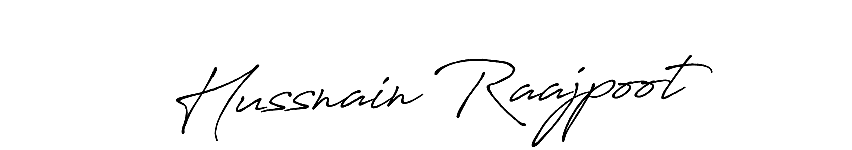 It looks lik you need a new signature style for name Hussnain Raajpoot. Design unique handwritten (Antro_Vectra_Bolder) signature with our free signature maker in just a few clicks. Hussnain Raajpoot signature style 7 images and pictures png