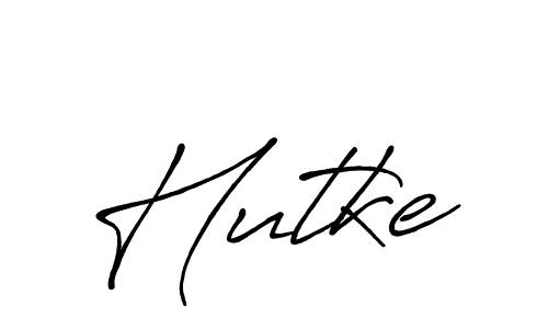 How to make Hutke signature? Antro_Vectra_Bolder is a professional autograph style. Create handwritten signature for Hutke name. Hutke signature style 7 images and pictures png