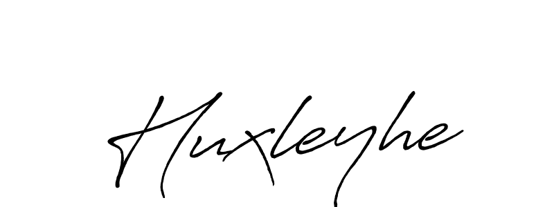 Create a beautiful signature design for name Huxleyhe. With this signature (Antro_Vectra_Bolder) fonts, you can make a handwritten signature for free. Huxleyhe signature style 7 images and pictures png